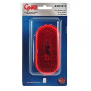 GROTE Clr/Mkr- Red- Drmld 2Bulb Oval- W/Cl A R Clr/Mkr Lamp, 45932-5 45932-5